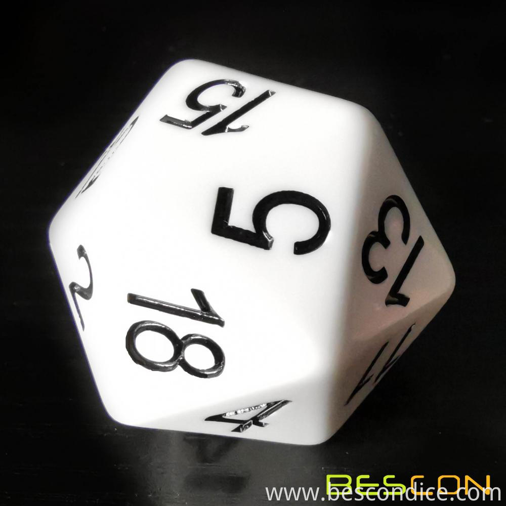 Polyhedral Dice Large D20 2 Polyhedral Dice Large D20 2